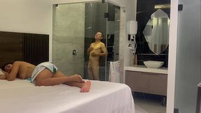 I fuck my stepsister'_s husband in the bathroom.