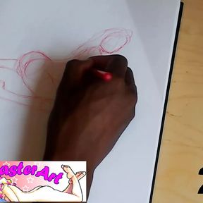 Abella Danger 5 Min Speed Drawing