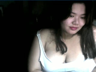 Fat Asian webcam whore was chatting with my buddy flashing her boobs