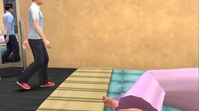 In the middle of the night my stepnephew came to my room and climbed on top of me, it was too late to resist because his dick was already in my pussy - No Edit