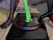 Femboy Trans Playing with A horsy and taking it all~