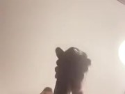 Brandon face reveal while he busts fat load over camera onlyfans: bjbrandonxxx