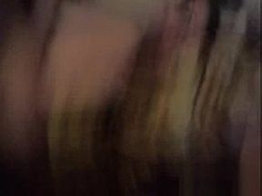 Naughty chick sucks boyfriend's cock