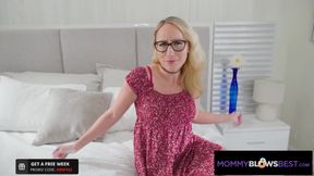 MommyBlowsBest - My Boss's Hot Blonde Wife Gave Me A Blowjob AND A FOOTJOB