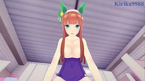 Silence Suzuka intense sex. - Uma Musume Pretty Derby POV Hentai