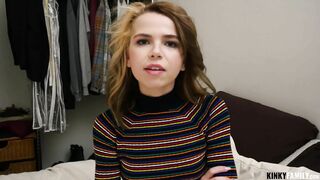Kinky Family - Home alone with slutty stepsis