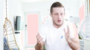 ”Ginger Anjela rough face fuck on her knees”