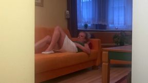 I Caught My Always Horny Wife While She Was Playing