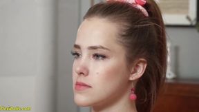 Nicole Murkovski's tight ass gets stretched in extreme home sex with her real flexi teen doll