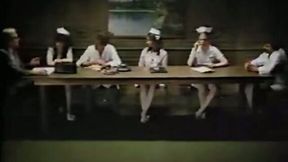 Two hot and slutty nurses decided to have fun with the doctor