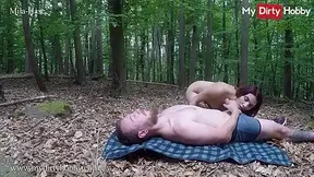 Mila Hase And My Dirty Hobby - Petite Stops Her Walk For A Quick Outdoor Fuck In The Middle Of The Woods