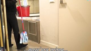 I'M STUCK HELP ME !! Ex-Wife Catches Hubby Fucking The Stuck Maid And Then He Ends Inside The Middle !!