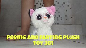 Peeing and farting plush toy 381