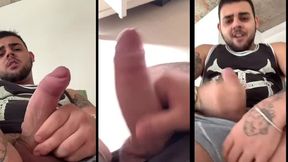 lucas nobre batendo e falando putaria ate gozar