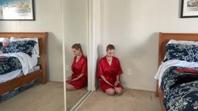 BDSM - College Girls Try Bondage Flogging
