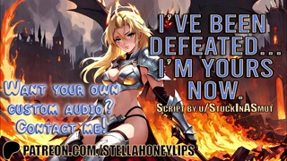 Paladin turns into the Demon King's blowjob giving, ass eating, Pleasureslut | Audio Roleplay