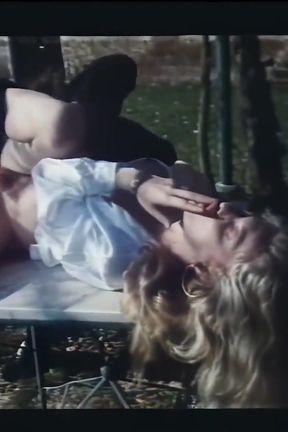 Moana Pozzi Blonde Bitch Takes It Rough and Deep