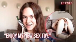 Ersties - Hot Hot Girl Anca Shoots Her First Solo Masturbation Video