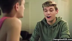 Step Uncle Fever: Hot Three-Way with Busty Twinks – Naughty Boundaries Broken 18+