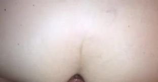 Mature loves hot cum pumped into her butthole