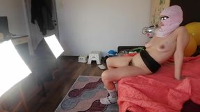 Amateur Stepmom Does Yoga Naked, Hairy Pussy, Big Ass, Big Tits.