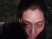 Heather Kane Sucks off BF as Distraction so Fuck Buddy can Get Away