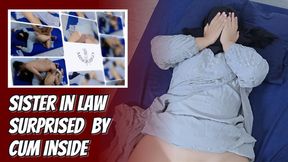 Hijab Sister in Law Got Horny and Surprised by Cum Inside - Minokiiko