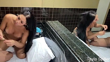 GANHOU MAIS QUE NA MEGA SENA! O PRIMEIRO SURUBÃO TRANS DO SORTEADO SORTUDO DE GOIÂNIA!
