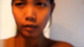 HD Thai teen 18+ heather deep give morning blowjob deepthroat creamthroat after shower