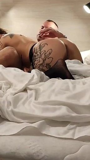 Little Slut Elise Fucked by 2 Guys in Hotel Room (part 1)