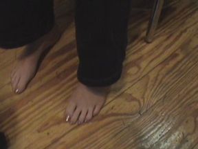 Narrow Feet Long Toes