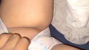 Step mom gets fucked by her stepson while thinking he's her husband