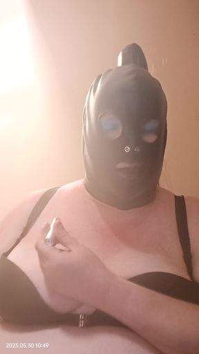 Dirty Talking and Body Writing on Fat BBW