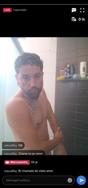 I Did My First Live Stream in the Shower and Received Compliments
