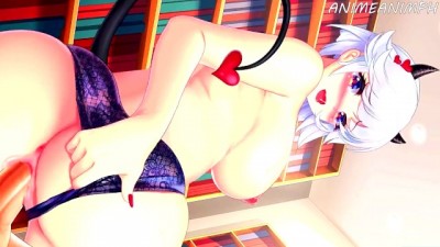Uncensored Hentai: Succubus with a Big Ass Rides Hard