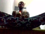Busting on the stairs