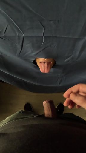 Glory Hole Blowjob Mia Niqab
