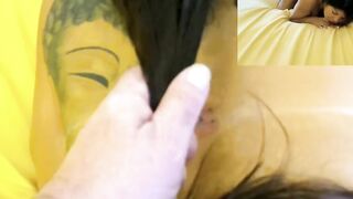 Vegas Casting SEXY Hispanic Rides GIGANTIC Penis - Cowgirl - Doggy Style