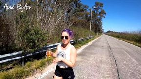 drinking piss in the streets very risky, i drink cum too