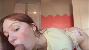 1018 Creamy Dildo Riding