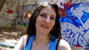 old young casting fuck for real redhead ginger girl sabrina deep with big natural bouncing boobs