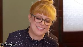 GIRLSWAY Hot Threesome At The Library With Penny Pax & Karla Kush
