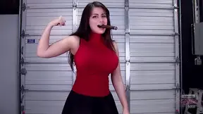 BIG TITS, FLEXING, SMOKING, MEASURING 1080P