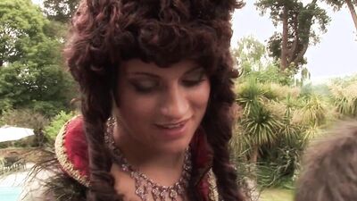 Jodi James and Stacey Saran Cosplay Cunts Getting Fucked Two At A Time By Strangers- Titopia