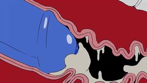 Big-Ass Anime Chick Gets Fucked Hard In The Ass For A Juicy Creampie Anal Sex Session