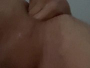 Selbst den arsch fisten und dehnen