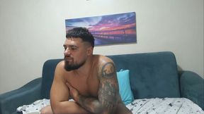 Tiberius Hunk Private Show