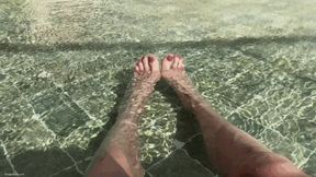 SWIM POOL LEGS AND FEET - MOV HD