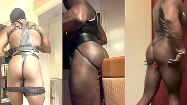 Black Muscle Dad in No If’s Just Big Butt Exposing Scenes