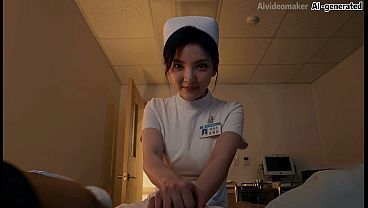 【AI生成(AI-generated)】护士温婉的射精治疗(The nurse Wenwan ejaculation treatment)